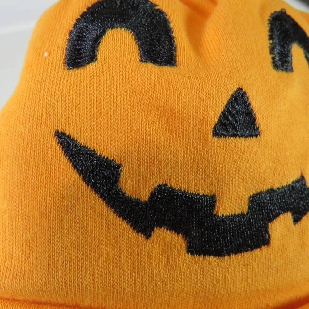 Baby pumpkin Jack o lantern newborn hat & socks Baby Costume Halloween